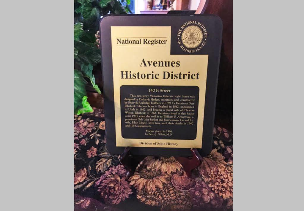 Historic Ellerbeck Mansion Bed & Breakfast Σολτ Λέικ Σίτι Εξωτερικό φωτογραφία